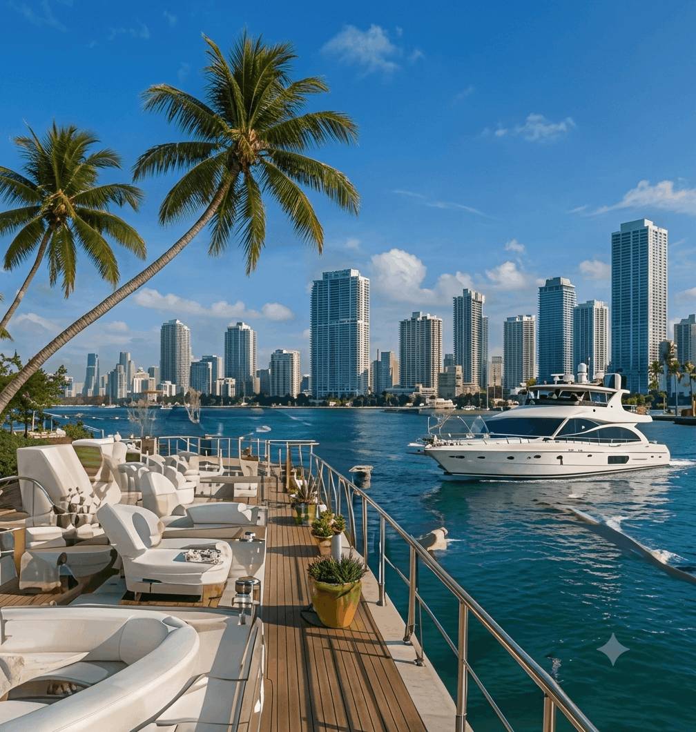 Luxury Yacht in Miami