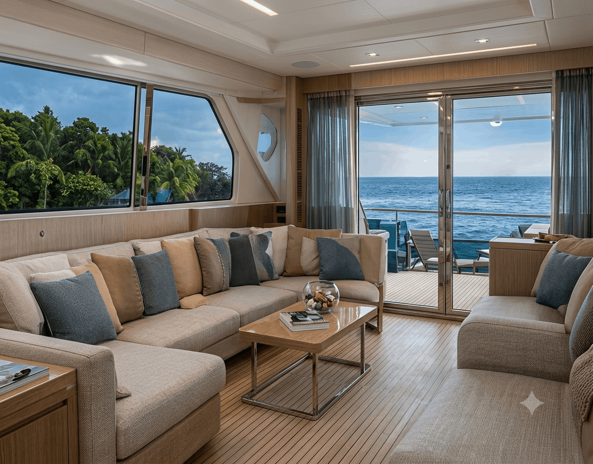Yacht Interior Salon