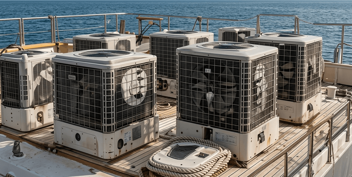 Rooftop AC Installation